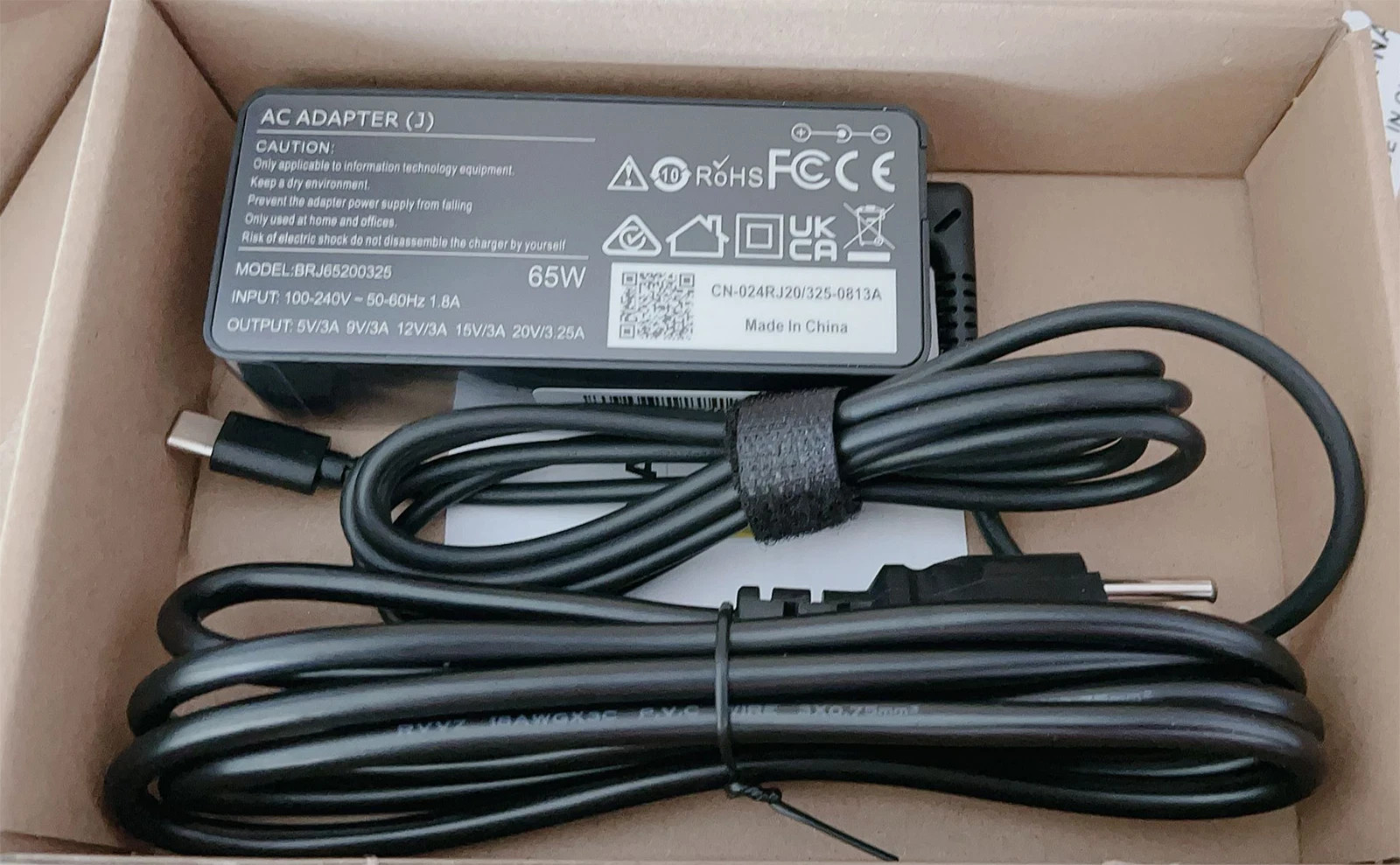 65W USB-C LA65NM170 HA65NM170 AC Adapter Power Supply Laptop Charger FAST