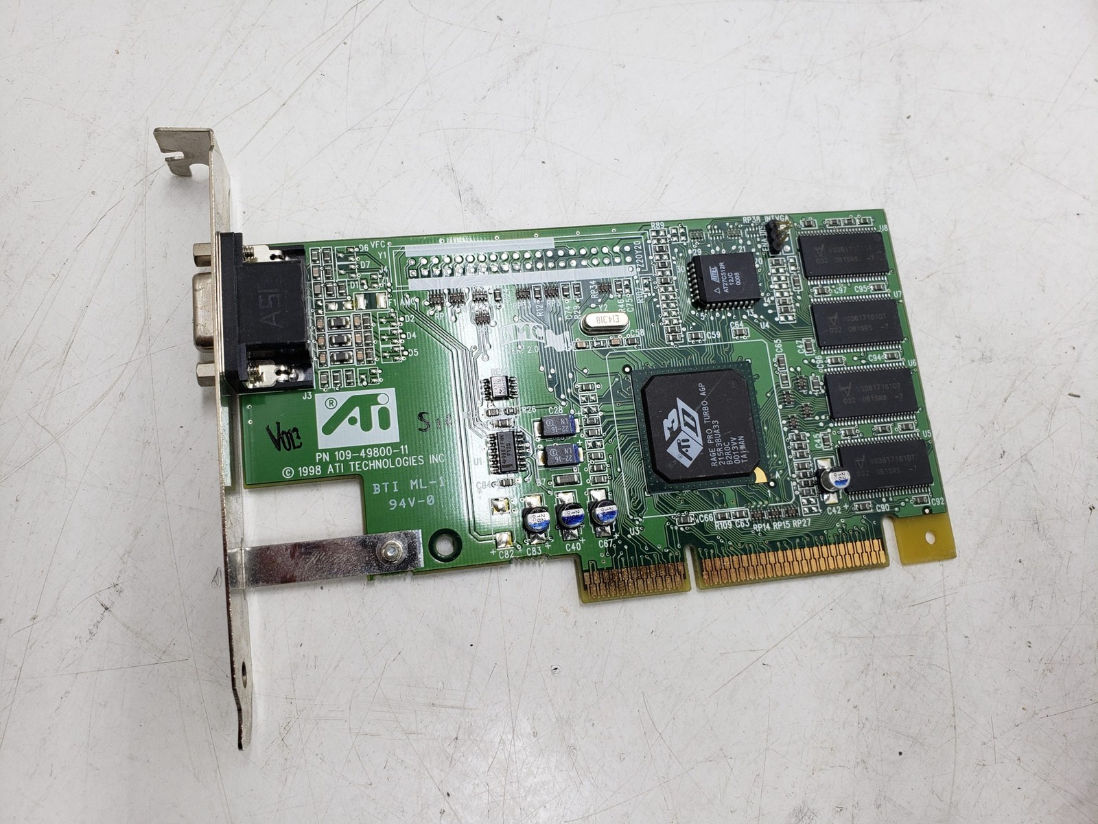 Vintage ATI Xpert 98 8MB PCI Video Graphics Card 1025-11000