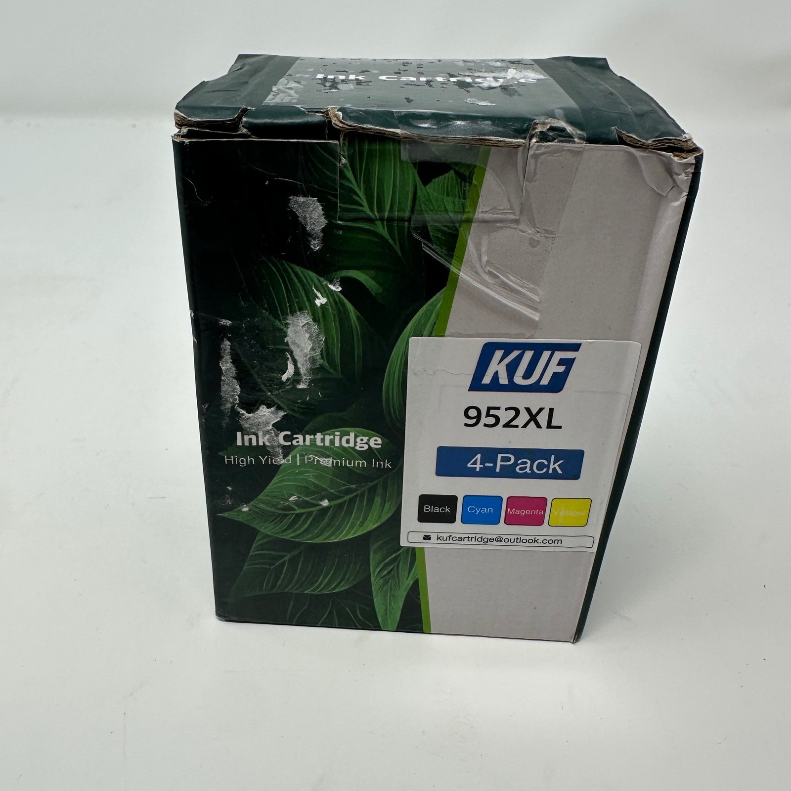 KUF 952XL Ink Cartridge 4-Pack High Yield Black Cyan Magenta Yellow 05-2028