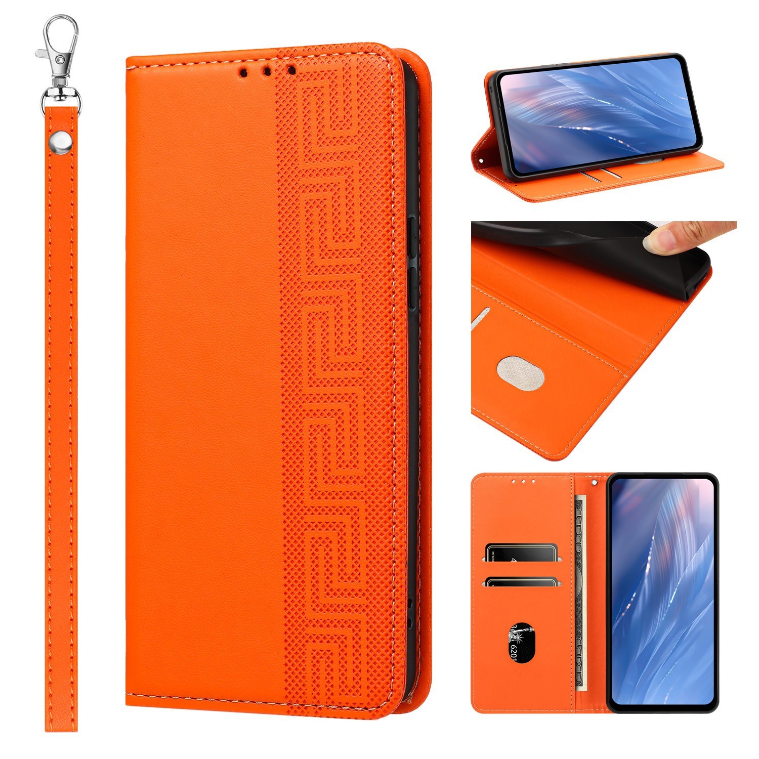 Magnetic Leather Wallet Cover Case For Nokia G10 G22 C32 Itel S23 S26 Fujitsu