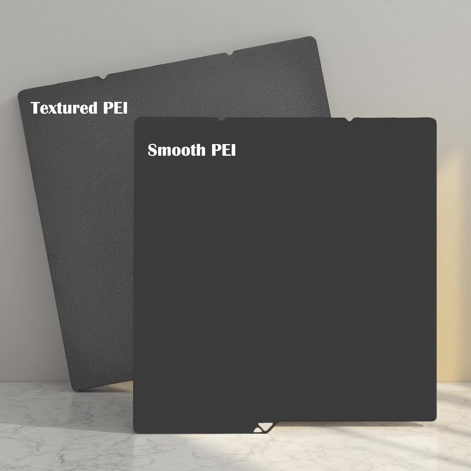Kobra S1 Smooth Textured 3D Printer Build Plate Smooth+Textured PEI (Black)