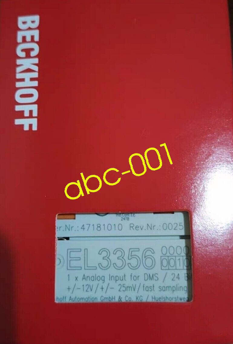 BECKHOFF EL3356-0010 Programmable Logic Controller Module Brand air transport