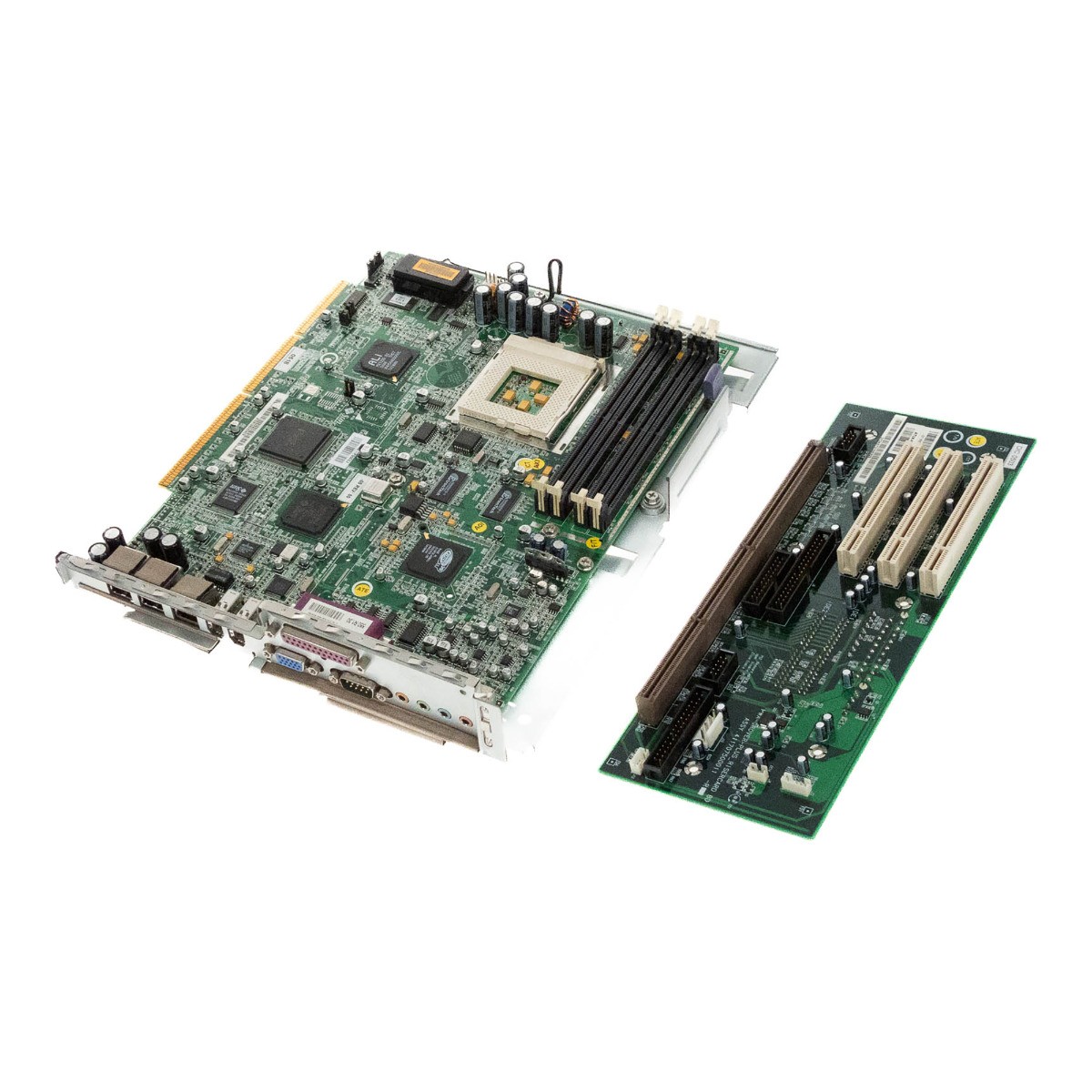 SUN 375-3152-03 Socket 370 UltraSPARC IIi System Board + PWA Riser