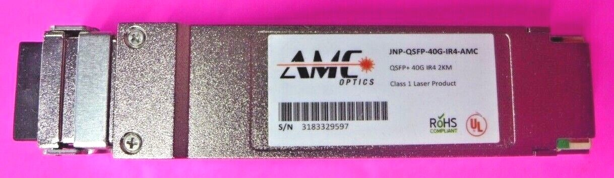 AMC Optics Juniper 40G QSFP+ Dual Transceiver Module 740-073095