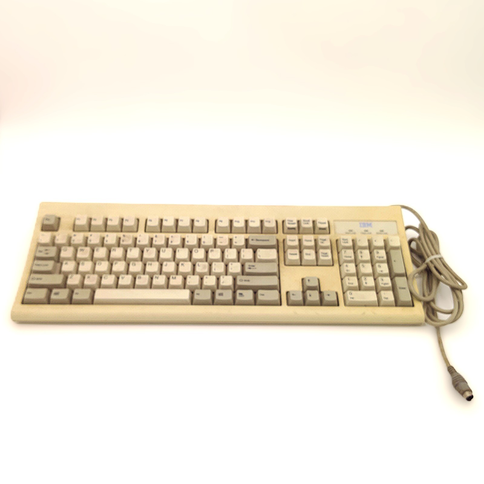 Vintage IBM Keyboard with  ps/2 Port Connection Model KB-8923 | Dated 1997-01
