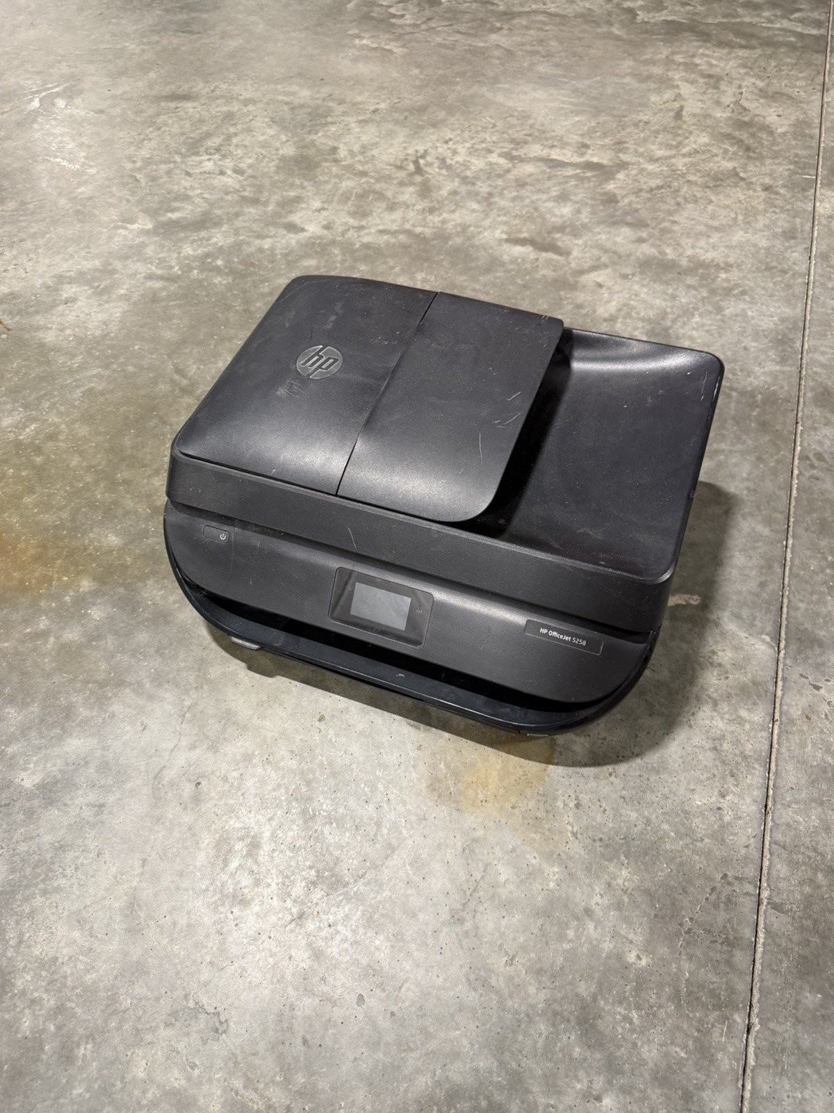 HP OfficeJet 5258 All-in-One Printer OS Black Wireless Inkjet For Parts