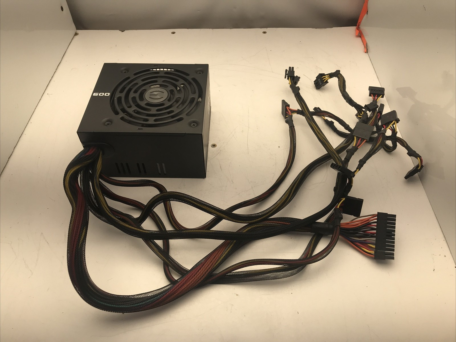 EVGA 600W ATX Power Supply 100-W1-0600 Non-Modular PSU 80 Plus Standard