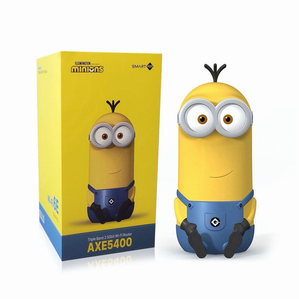 Davolink Minions Series WiFi 6 / 6E Gaming Router WiFi Extender Dual Kevin NEW
