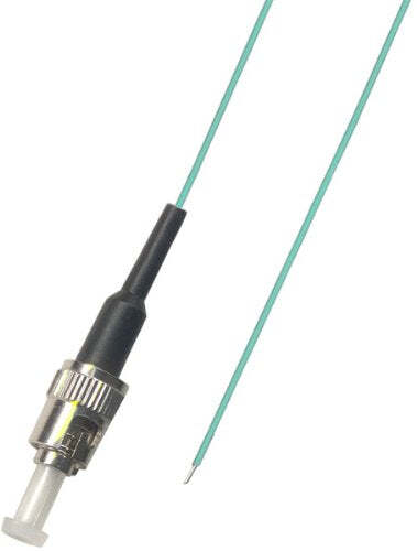10 Pack ST 10 GB Multimode 50/125 Simplex Pigtail Fiber Optic 1M 0.9 Mil 10GB