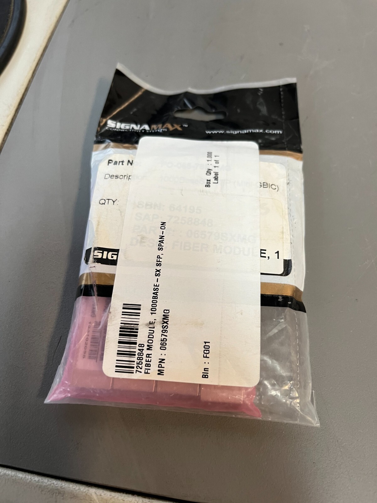 Signamax 1000BaseSX SFP Module 065-79SXMG