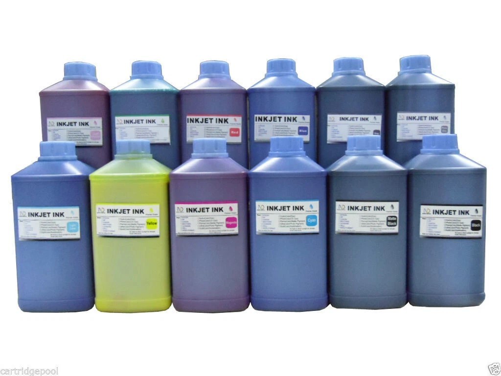 12 Liter ND® Pigment Refill Inks for Epson T56E/T44W/T44P/T44H SureColor P20570