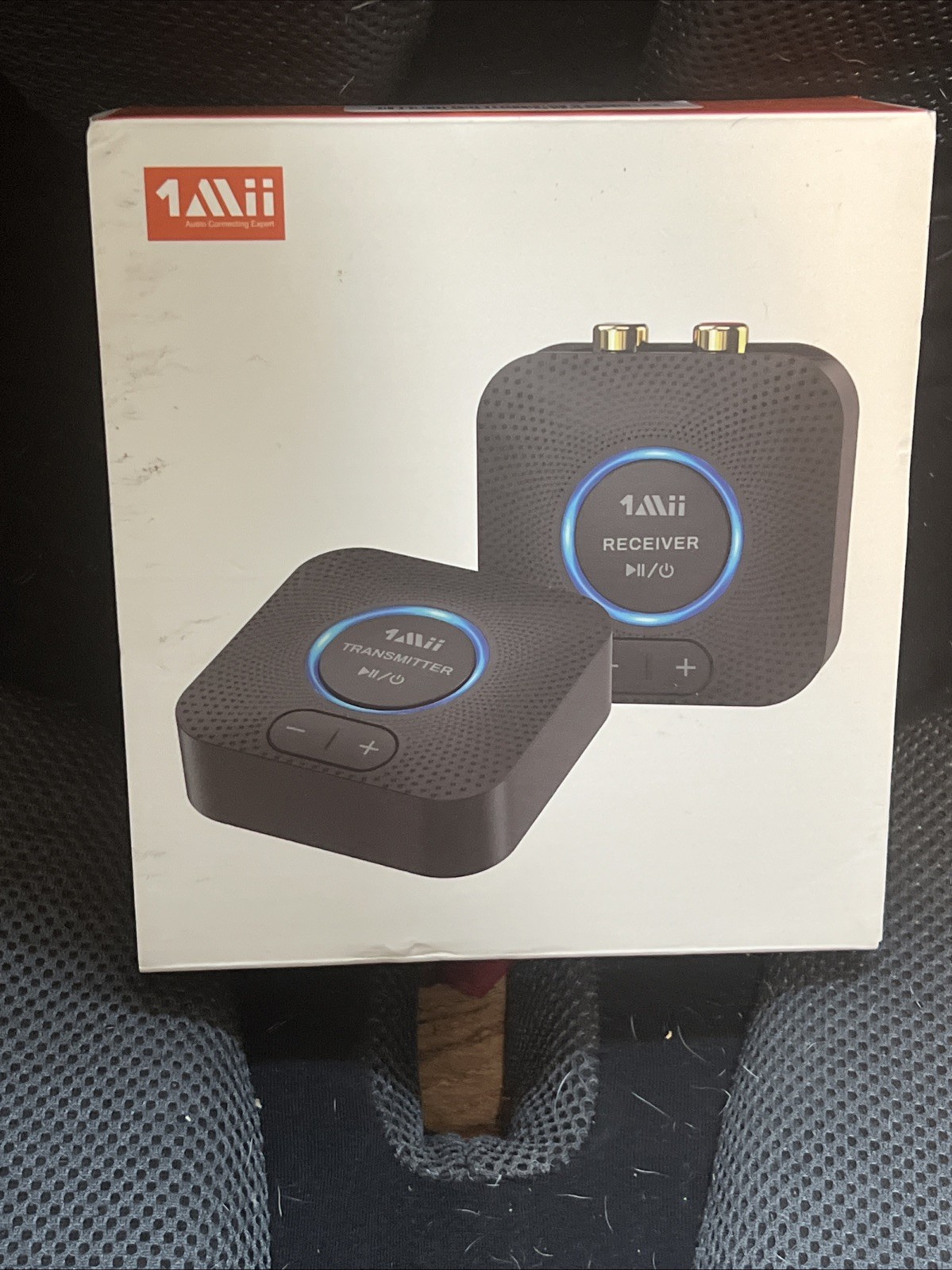 1Mii B06Set 2.4GHz Wireless Audio Transmitter Receiver Set 260Ft Long Range