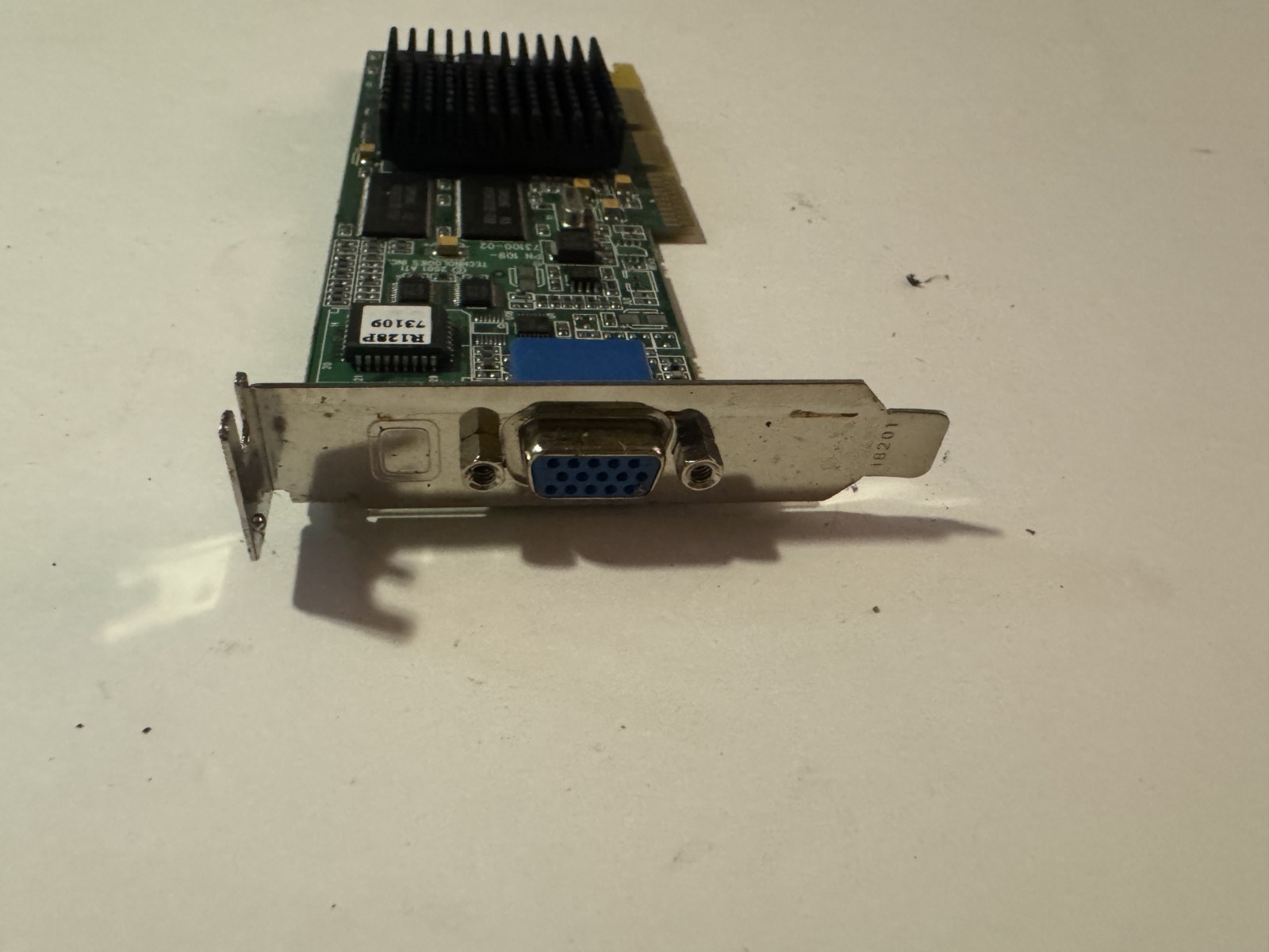 Dell ATI Rage 128 Ultra 16MB AGP Video Card VGA Retro PC Tested