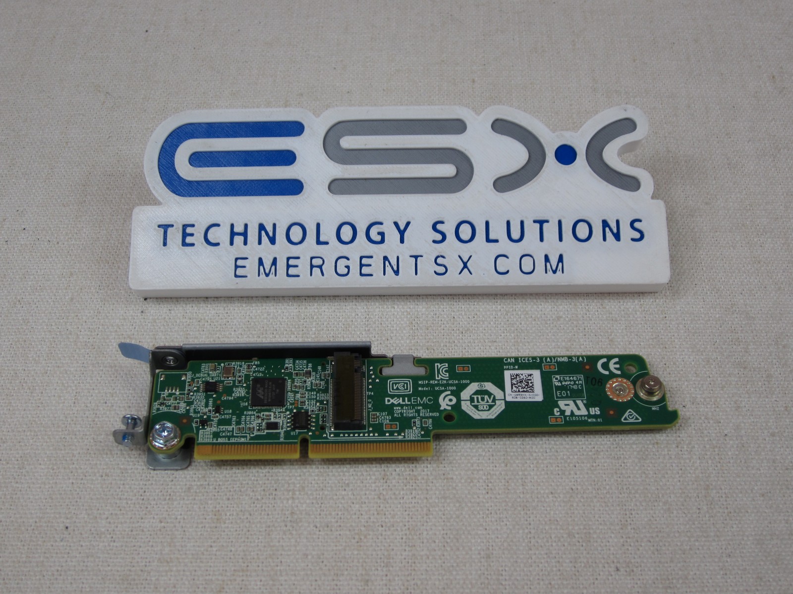 Dell 853XN BOSS S-1 Boot Optimized Storage Controller 2x M.2 Reader M640 FC640
