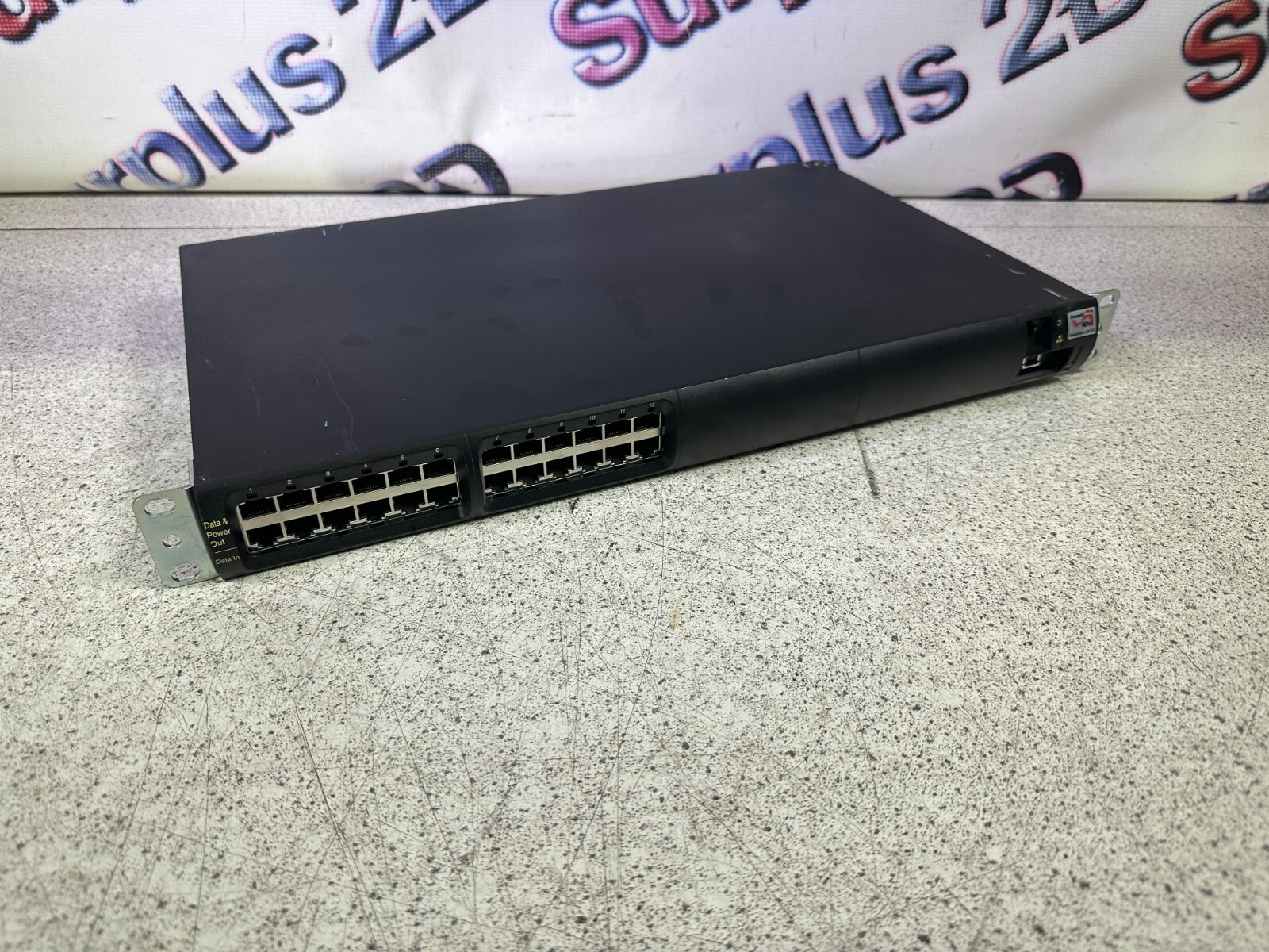 PowerDsine 9012G PD-9012G/ACDC/M 12-Port PoE Midspan