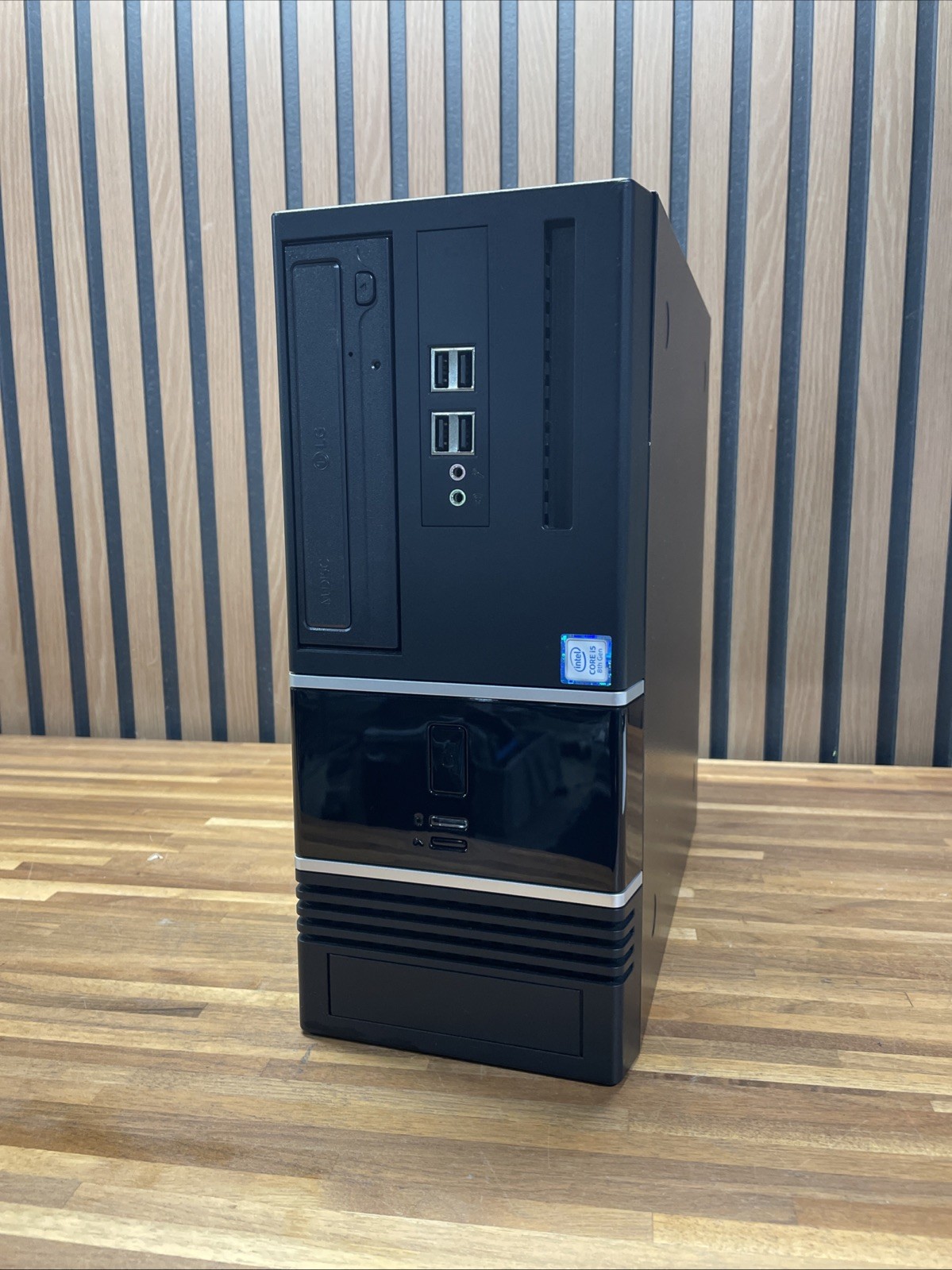 Custom Built PC ASUS PRIME B360M-C i5-8500 8GB RAM 250GB SSD WiFi/BT Win11Pro
