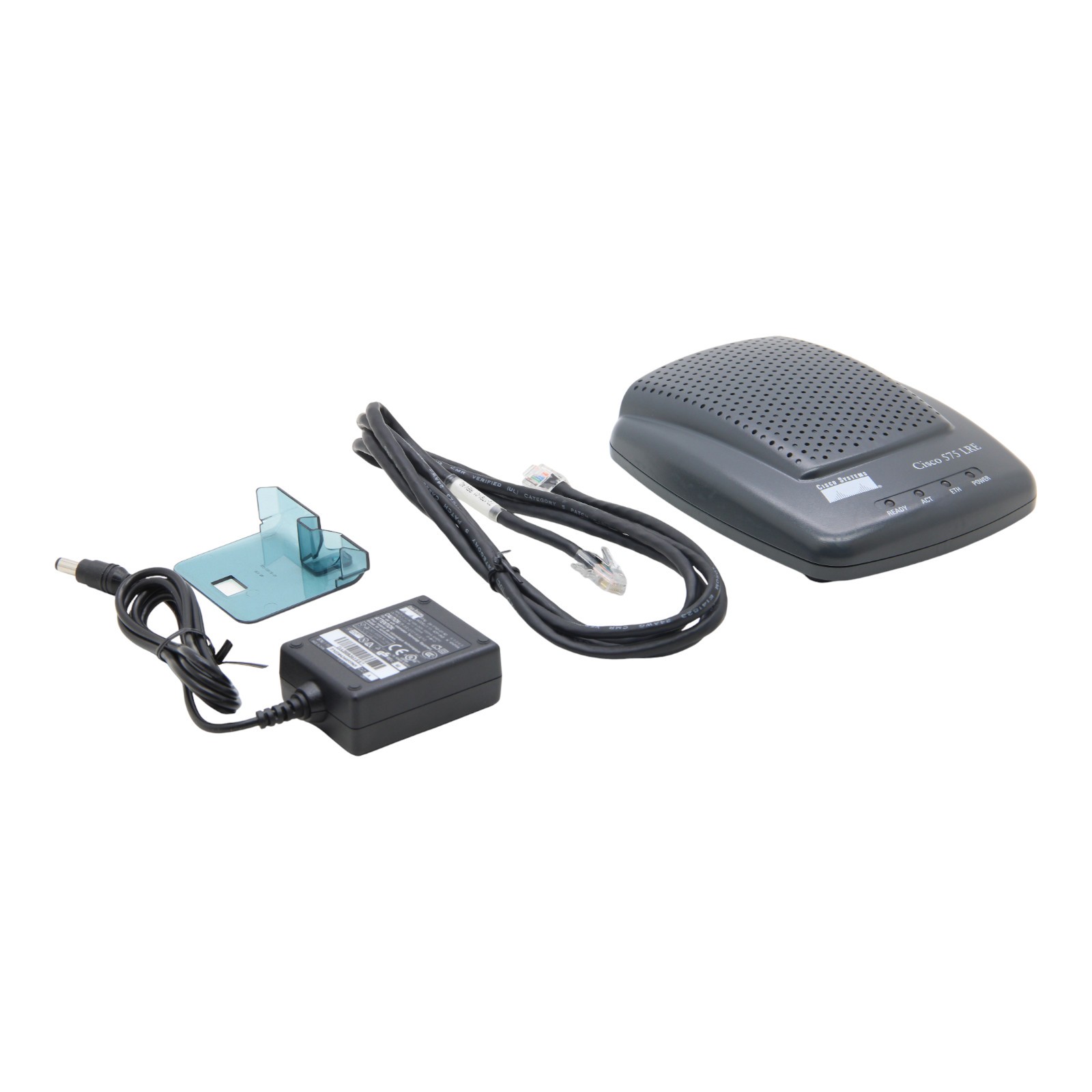 Cisco 575 LRE 1x RJ-45 2x RJ-11 Long Reach Ethernet CPE Adapter + Power Supply