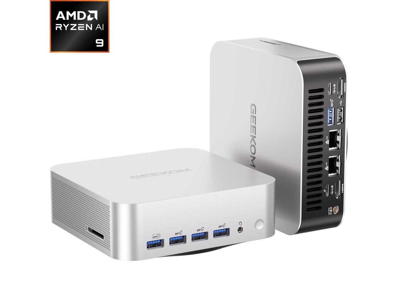 Geekom GMA9MAXAI9HX470322US Mini PC A9 MAX - AMD Ryzen AI 9 HX 470 - 32GB - 2TB