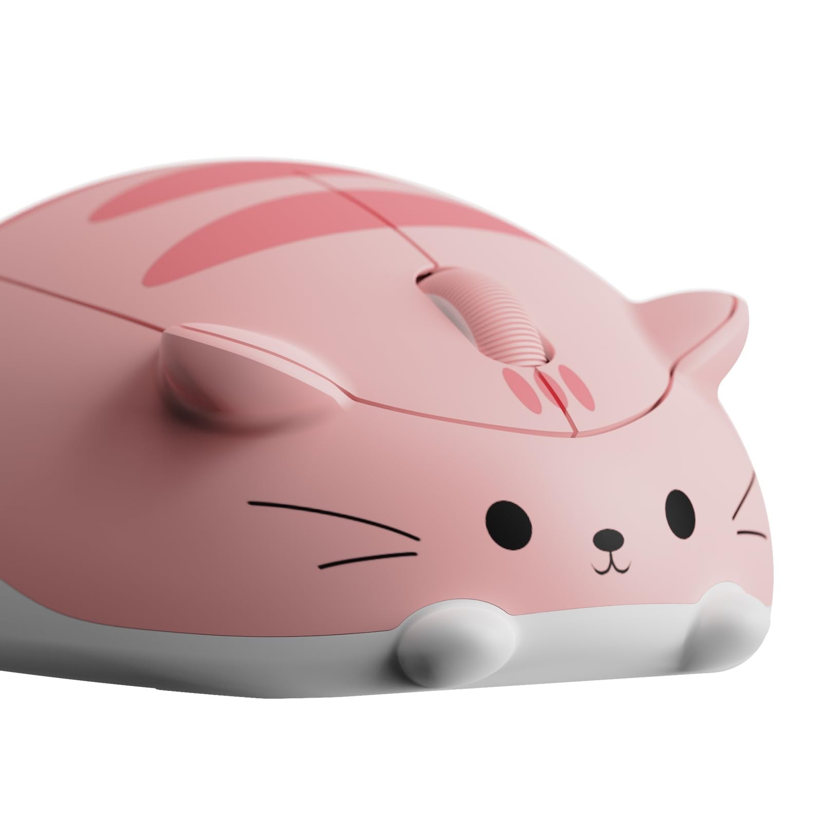 Akko Cat Theme Wireless Gaming Mouse Pink, Tri-Mode Pink ANGIE