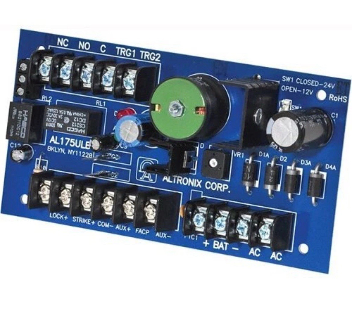 Altronix AL175ULB Access Control Power Supply Charger with 2 PTC Class 2 Outputs