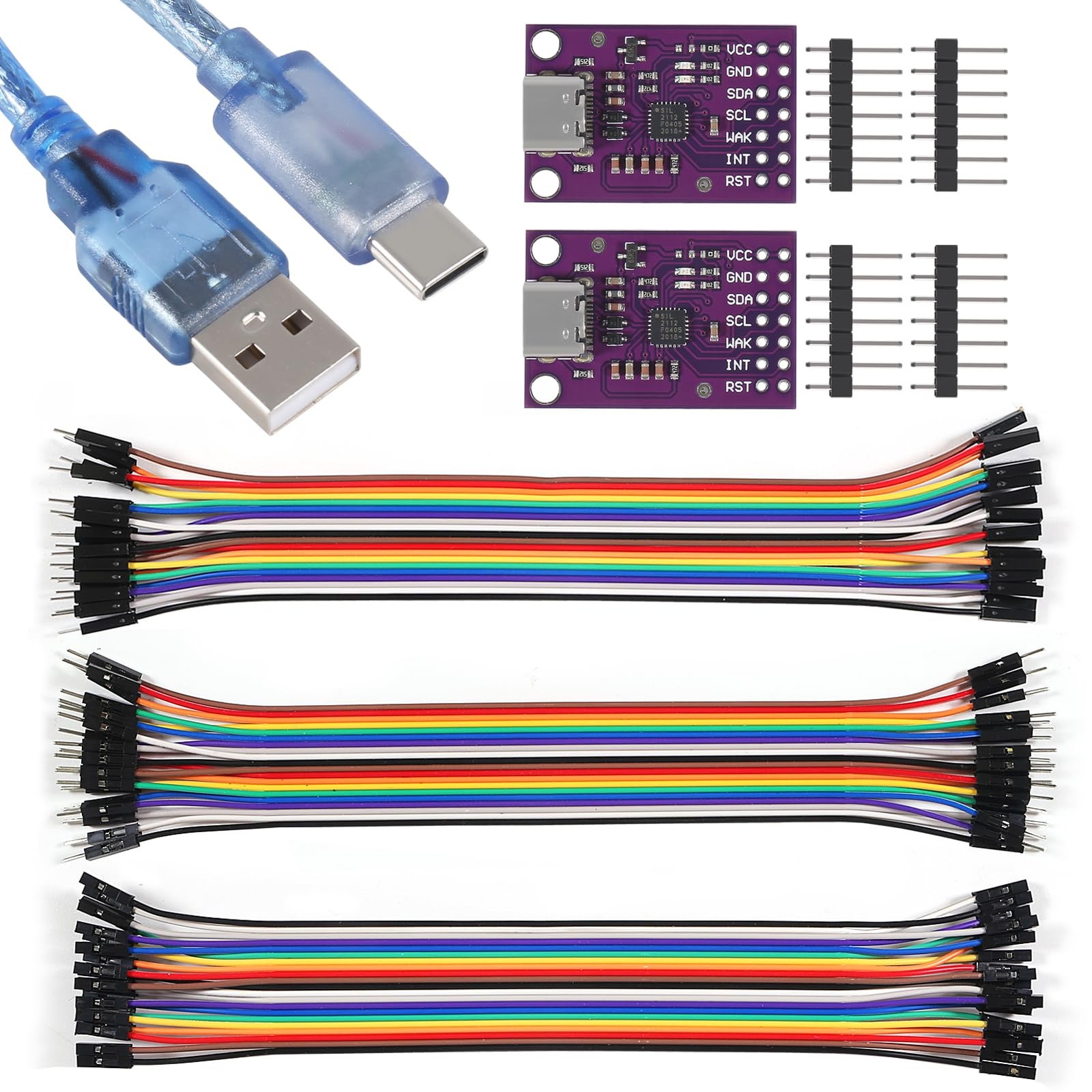 AITRIP Type-c CP2112 Adapter, 2PCS debug Board USB to I2C