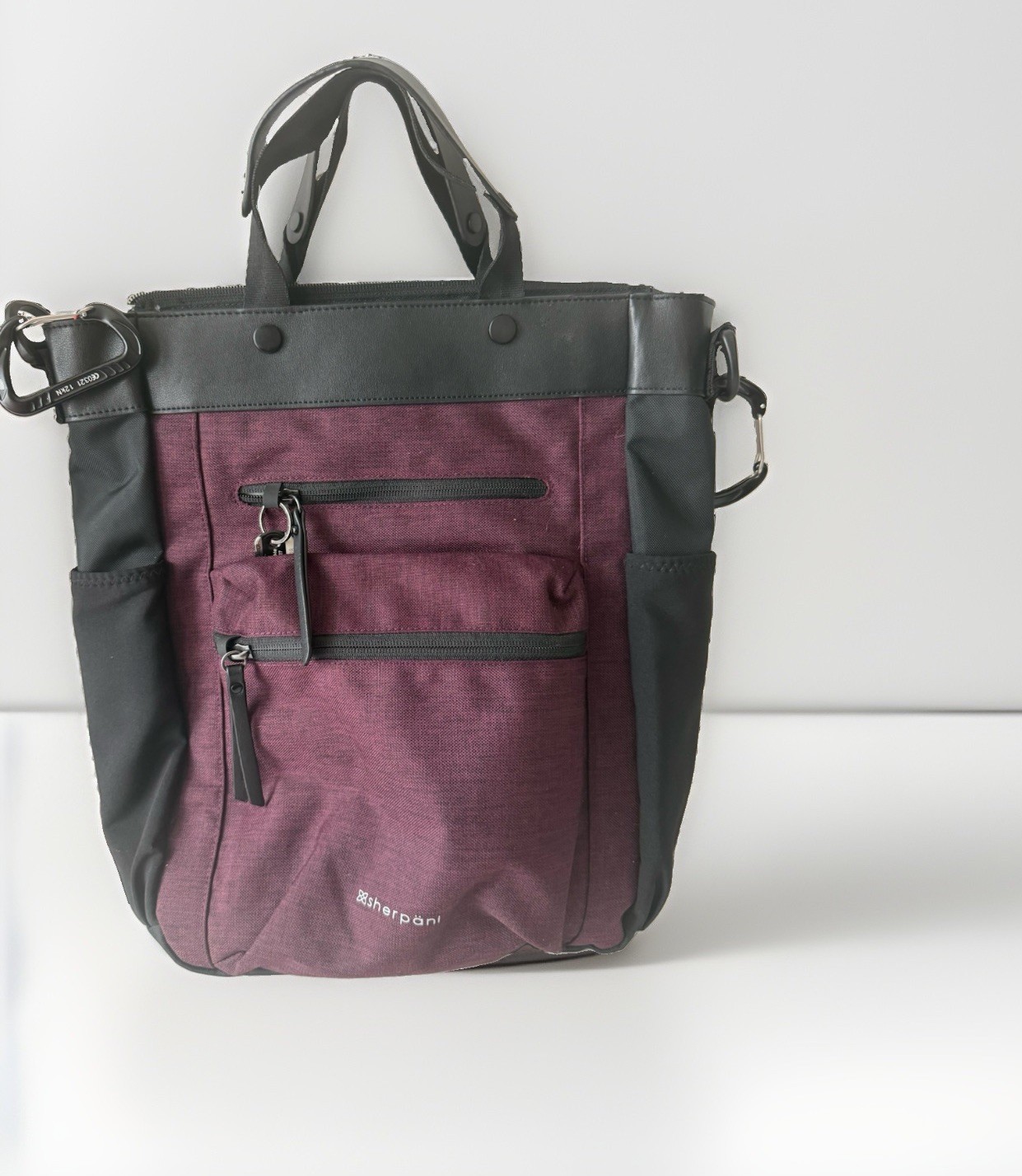 Sherpani Soleil AT Anti Theft Convertible Backpack Tote Laptop Travel Bag