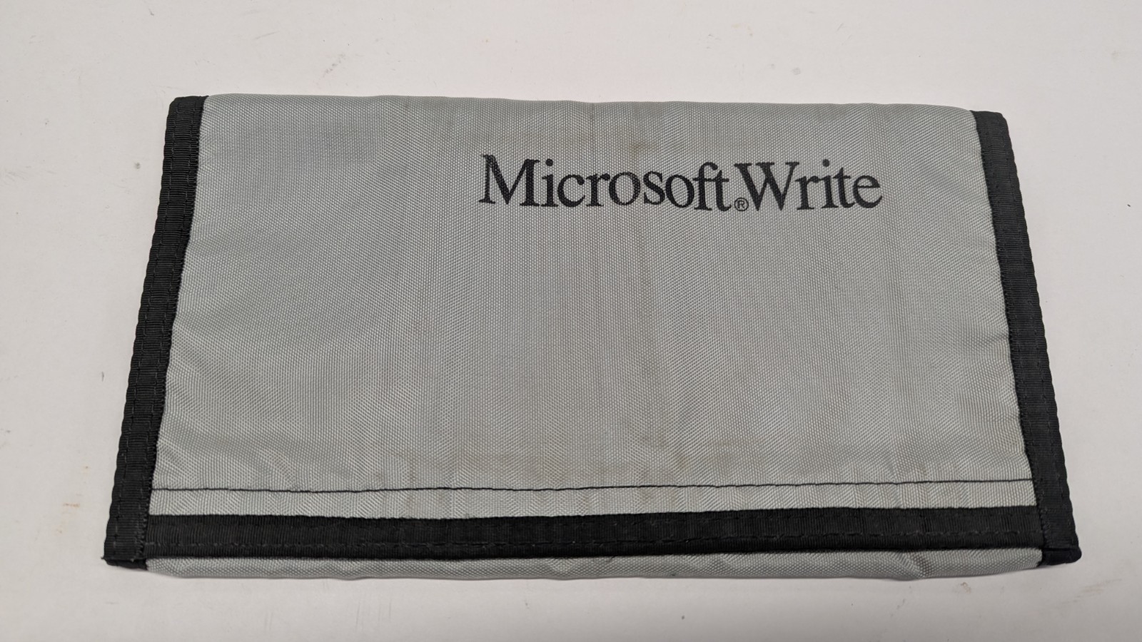 Vintage Microsoft Write Computer 3.5" Floppy Disk Pouch Carrying Case RARE