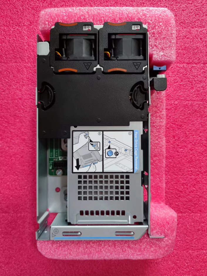 New DELL R760 Rear 2 backplane drive cage NVME 2HGDD 02HGDD-