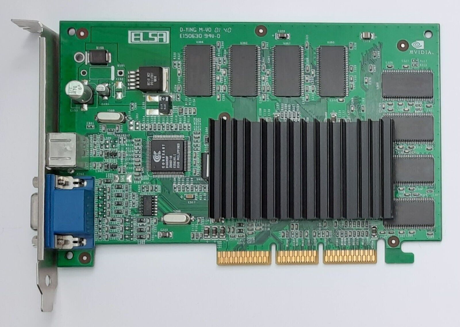 ELSA Gladiac 511 AGP Graphics Card (Nvidia GeForce2 MX400, 64MB, Retro, 2001)