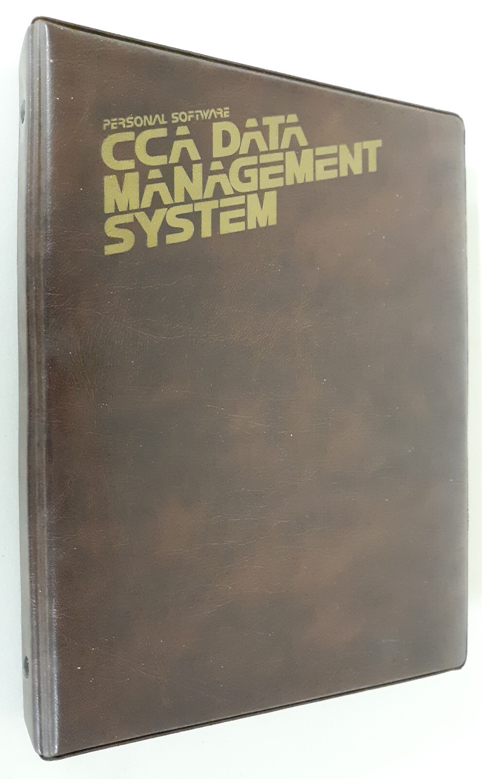CCA Data Management System by Personal Software for Apple II+,IIe,IIc,IIgs 1980
