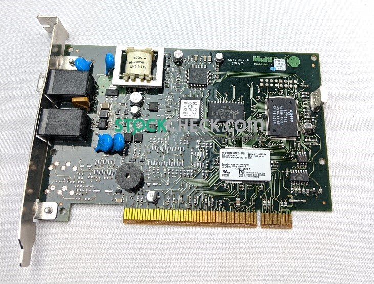 Multitech Systems MT5634ZPX-PCI-NV-NAM Internal Modem Card | 56Kbps Data/Fax