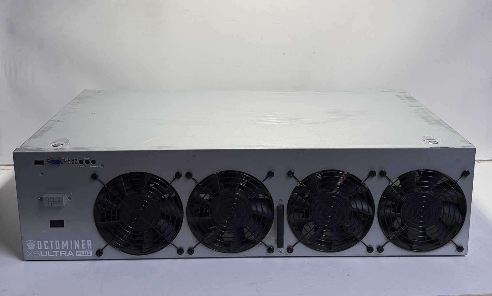 Octominer X8 Ultra Plus 8 GPU Mining Rig Barebone Tested Work Missing PSU. Read
