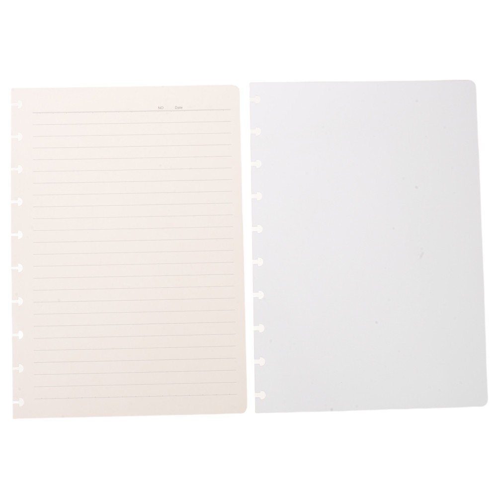 Reusable Sublimation Blank Spiral Notebook Set 3Pcs White Mushroom Binding