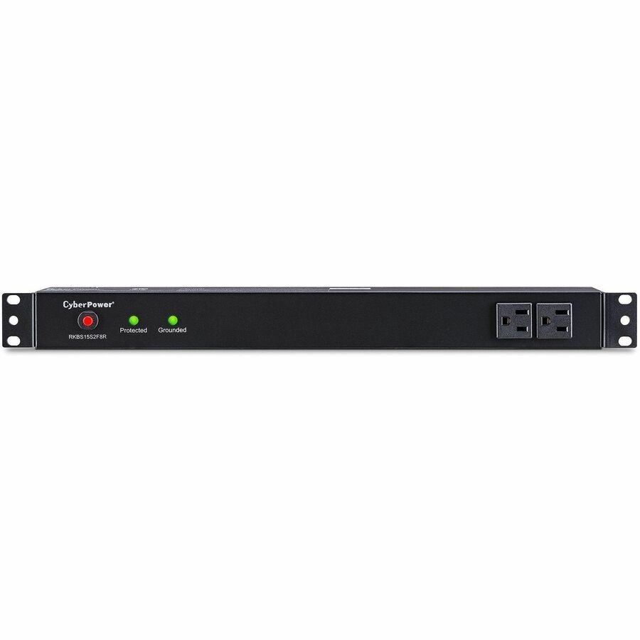CyberPower 1U Rackmount Rackbar 10-Outlet Surge Suppressor, 3600 Joules
