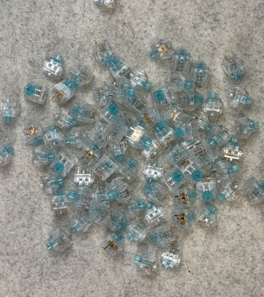 Kailh Jellyfish Pro Mengling x88 - New - Linear switches