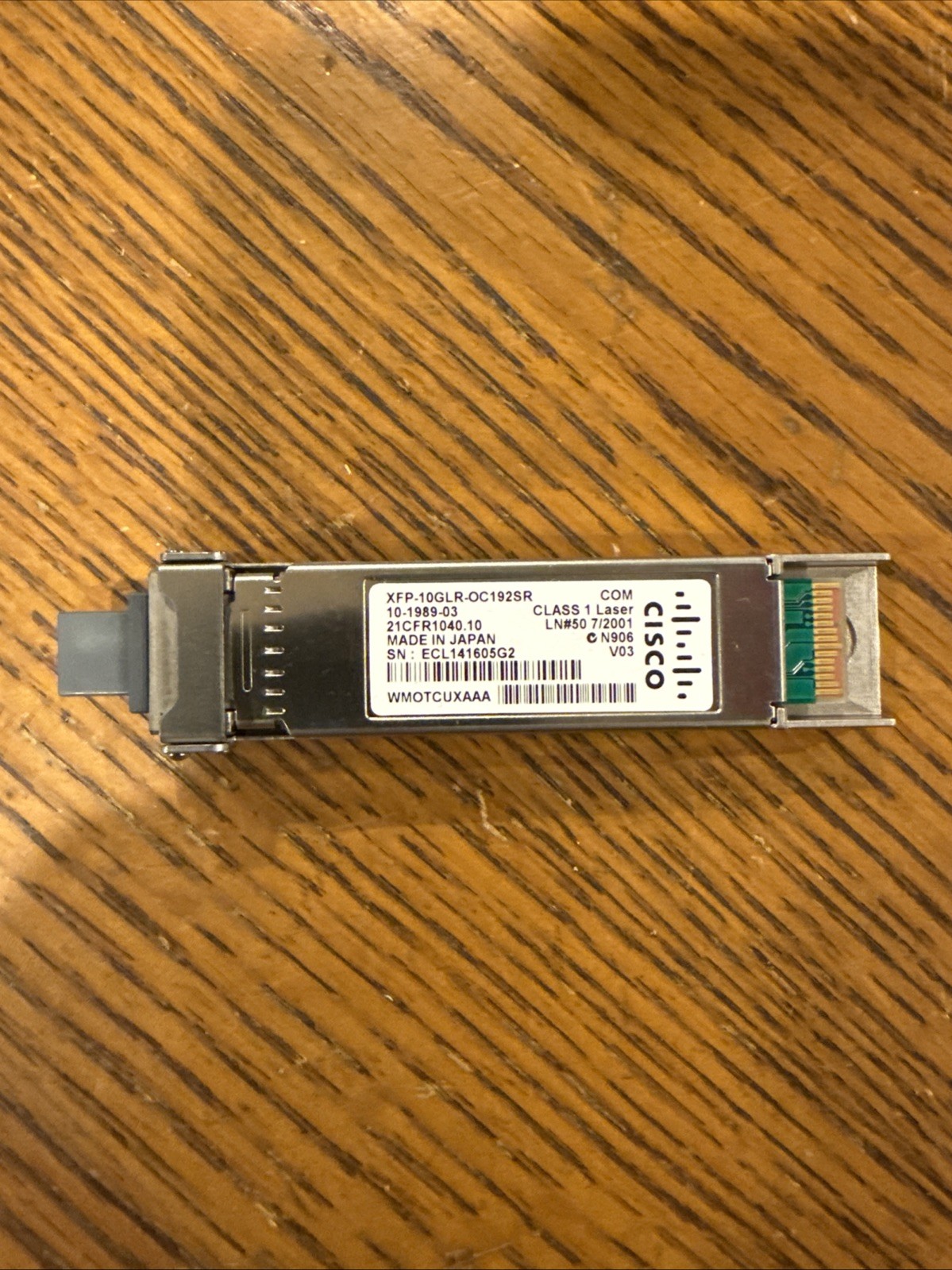 CISCO XFP-10GLR-OC192SR Multirate XFP mod for 10GBASE-LR