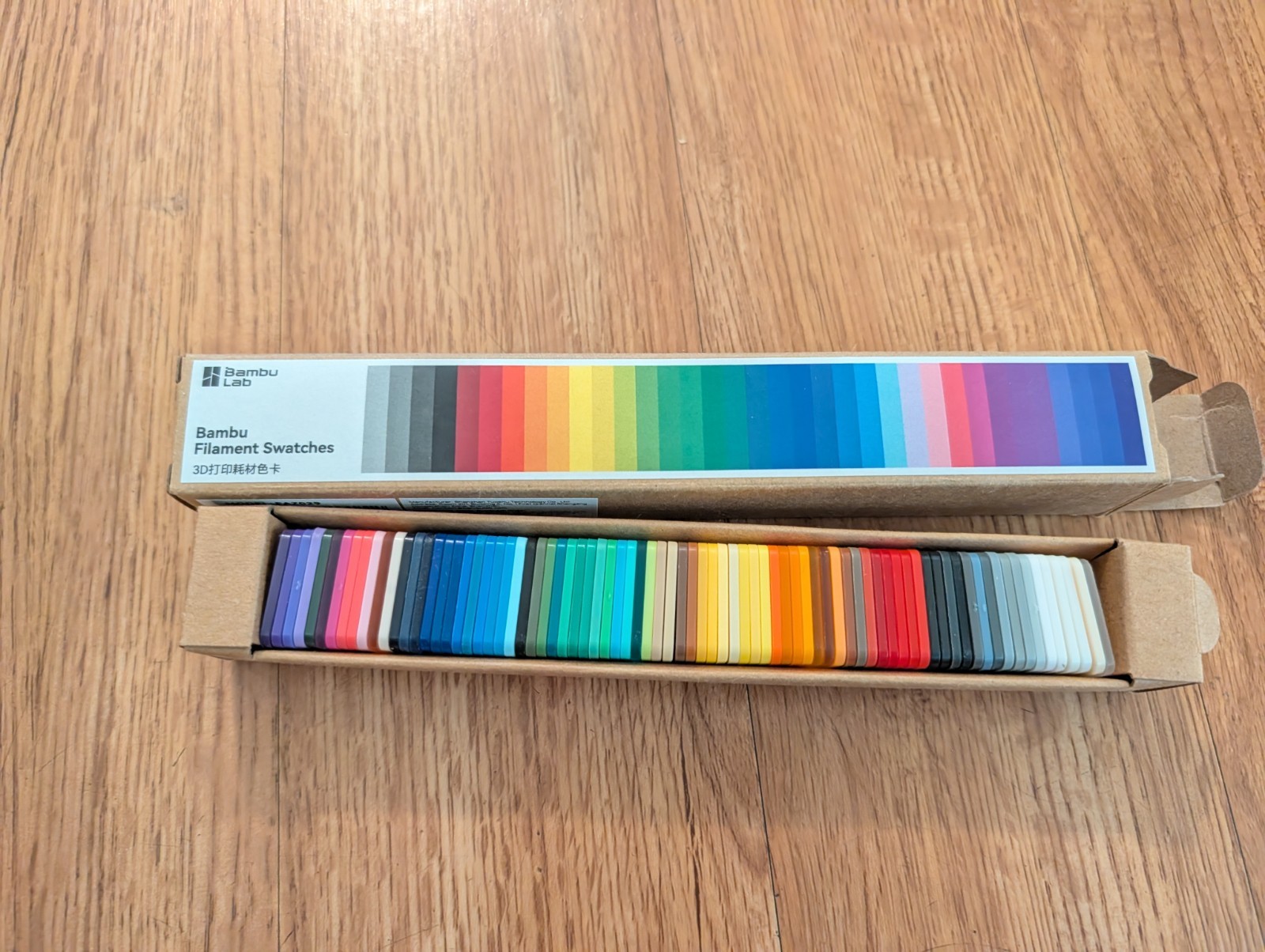 Bambu Lab Filament Swatches