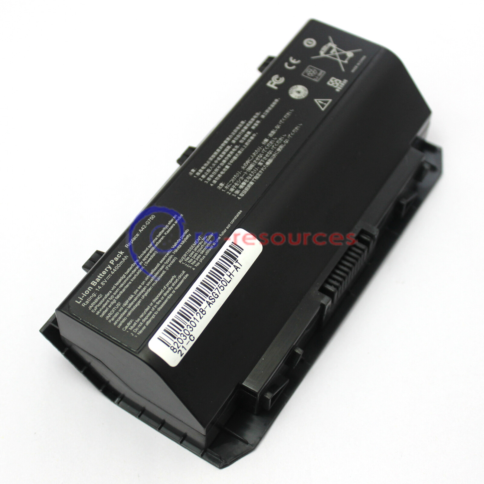 New A42-G750 14.8V 4400mAh Battery for Asus ROG G750 G750JS G750JM G750JW G750JZ