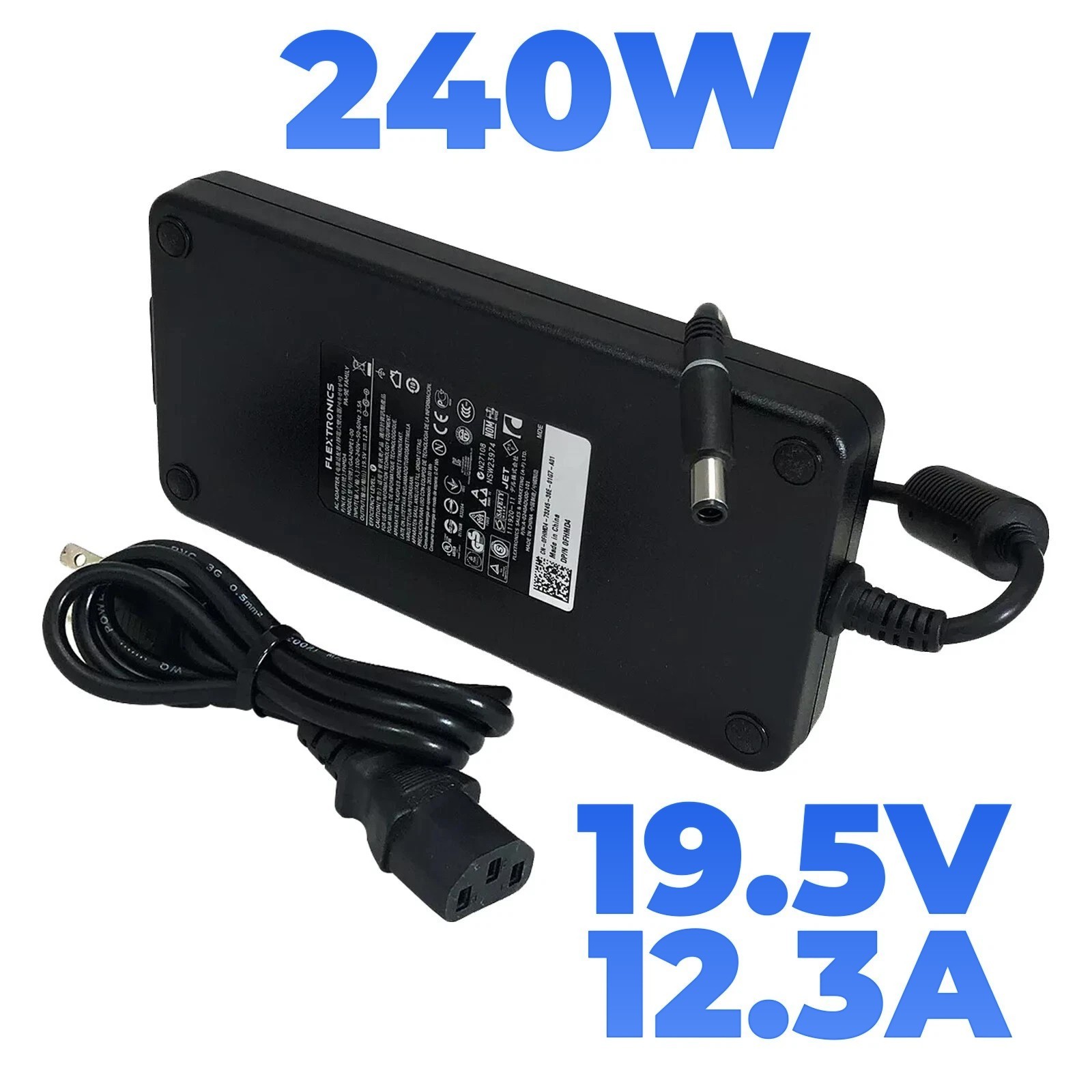 Original Flextronics 240W AC Adapter for Dell Precision M6500 M6600 M6700 M6800