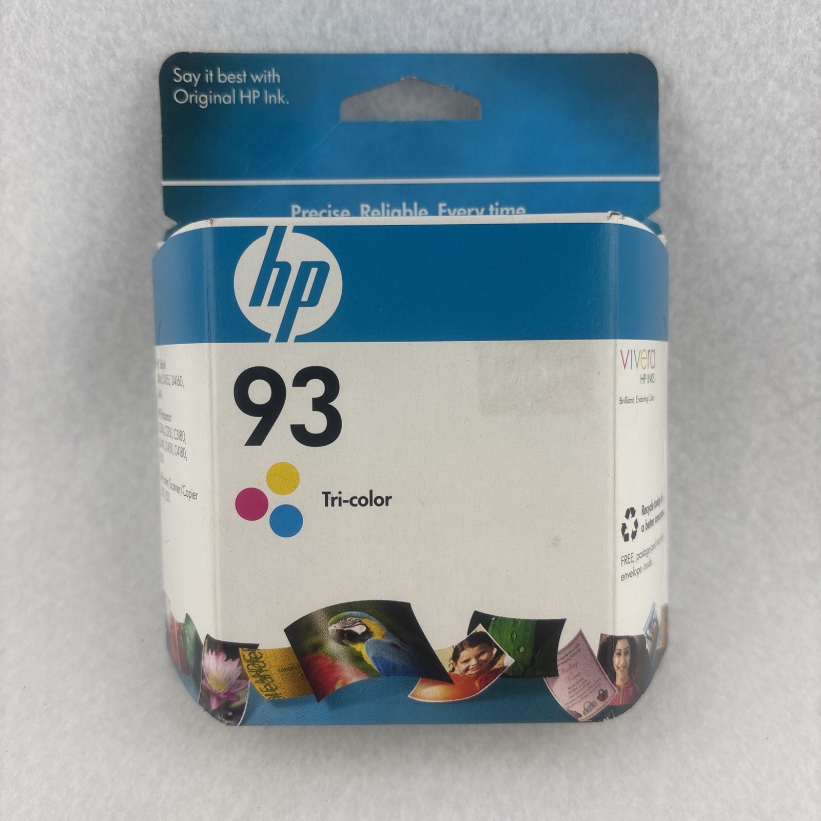 HP 93 Tri-Color Ink Cartridge C9361WN - Genuine OEM Sealed NOS (Expired 2010)