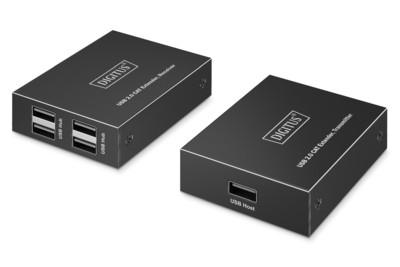 DA-73120 DIGITUS USB 2.0 CAT Extender 4 Port USB-A 150m ~D~