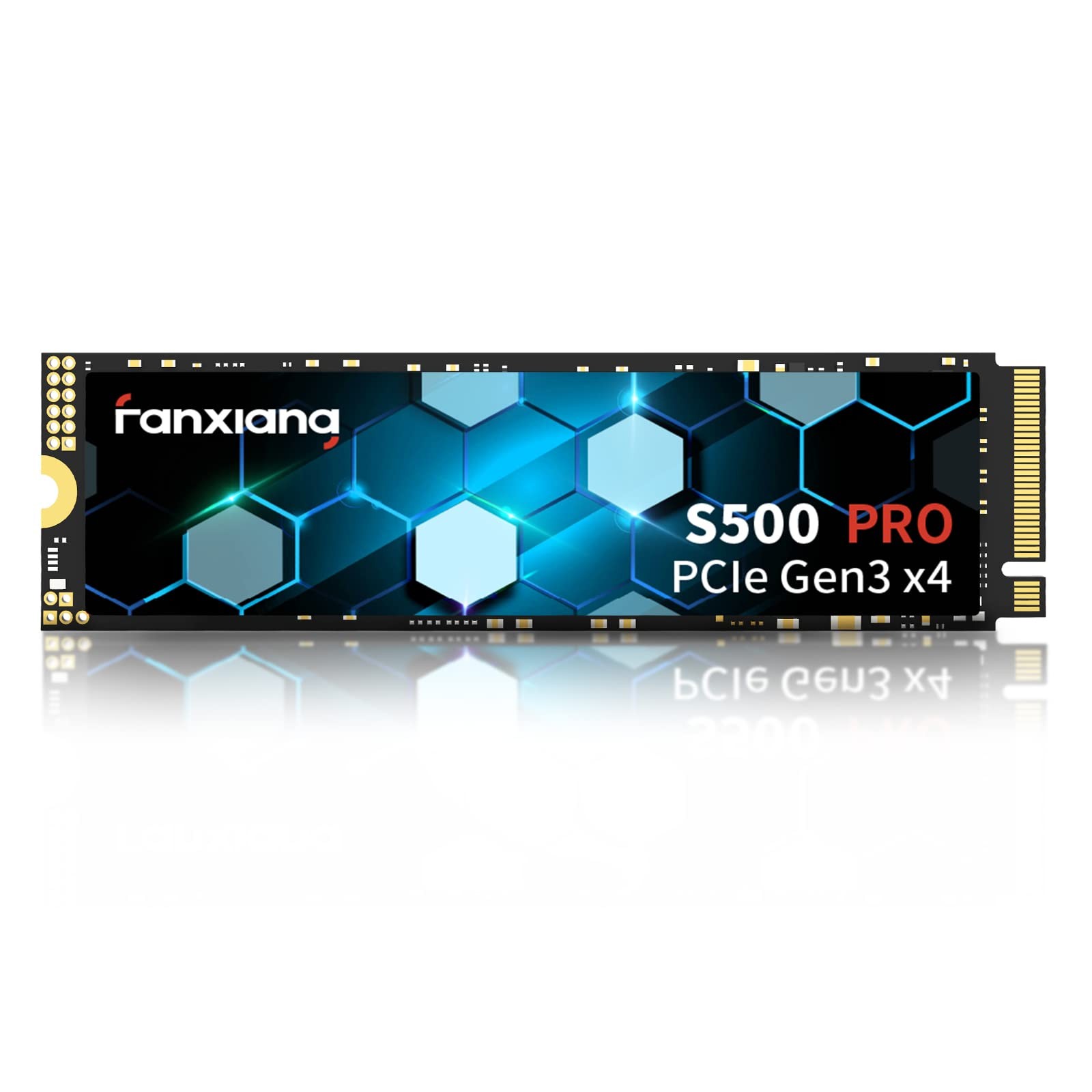 S500 256GB NVMe SSD M.2 PCIe 3.0, Gen 3x4 2280 Internal Solid State Drive, SL...