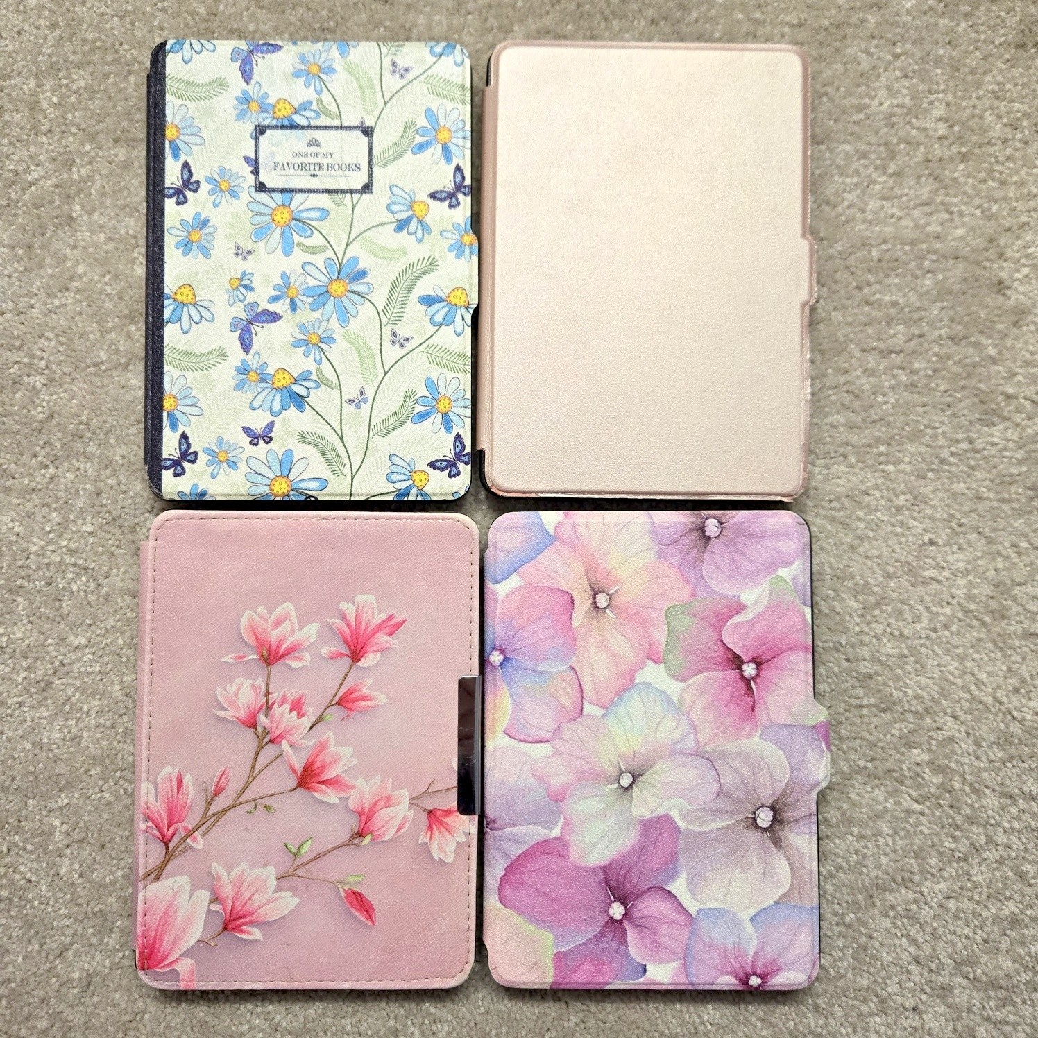 Lot of 4 Kindle Cases All in Great Condition Smart Cover 6th Generation 6"