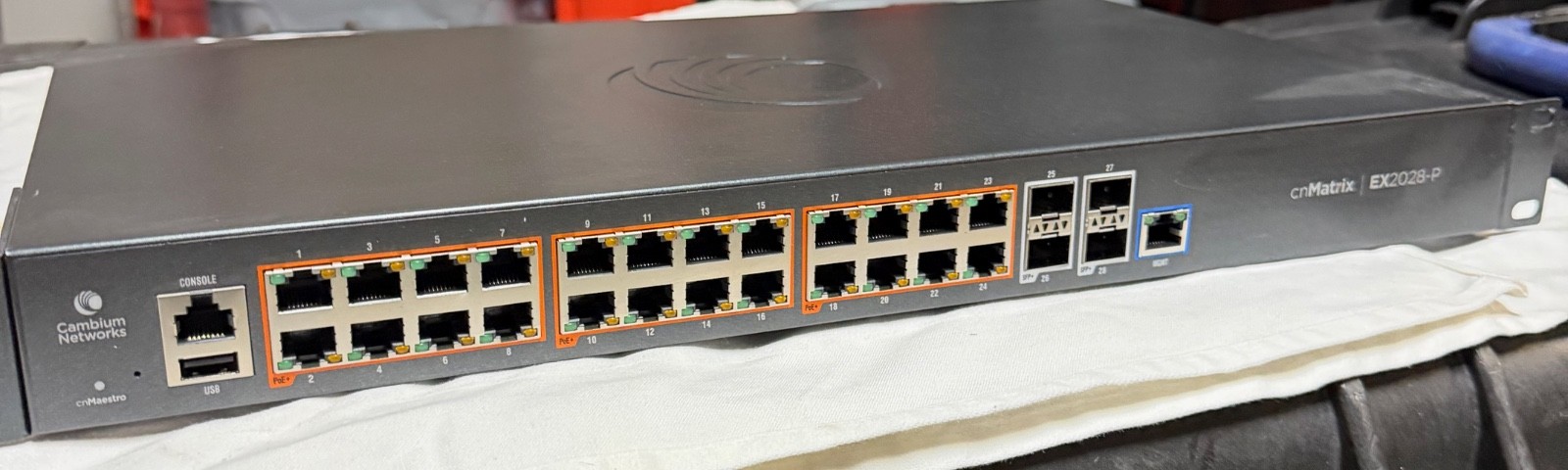 Cambium cnMatrix EX2028-P Cloud Managed Switch