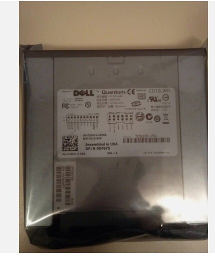 Dell Quantum T3940 SCSI DAT 72 TAPE DRIVE TD6100-154 CD72LWH GF482 DF675