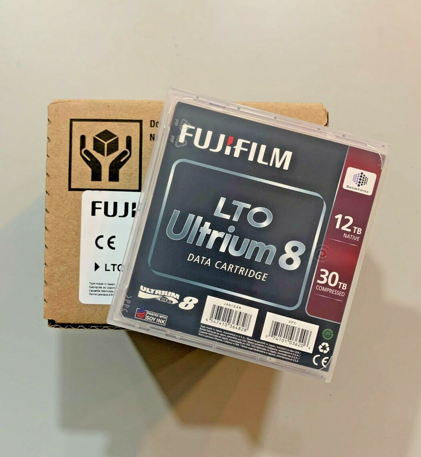 FUJI LTO-8 Cartridge (5 Pack) Ultrium Storage Backup Tape # 16551221 / NEW