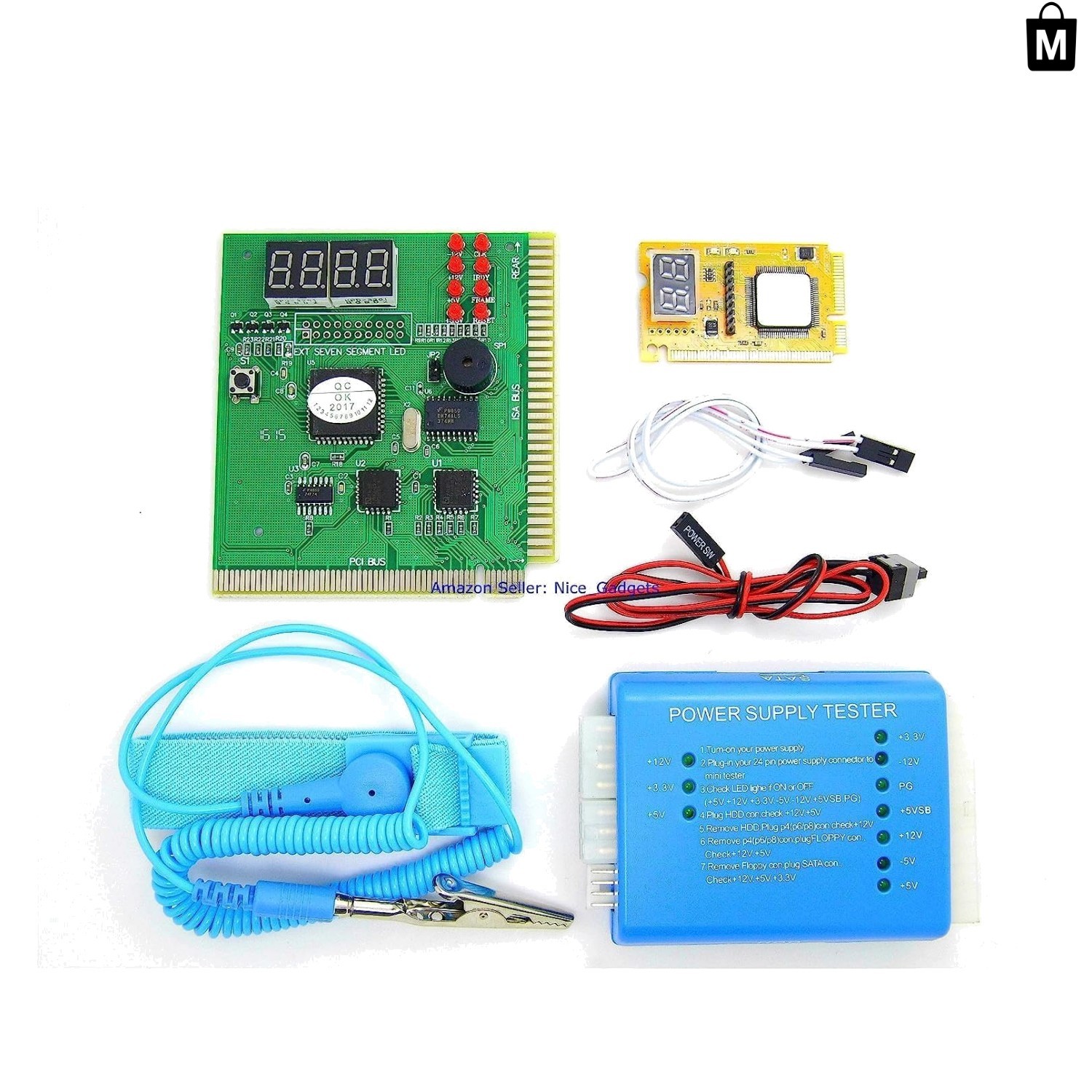 Ultimate Diagnostic Tool Kit for Old PCs: Motherboard Tester & PSU Checker