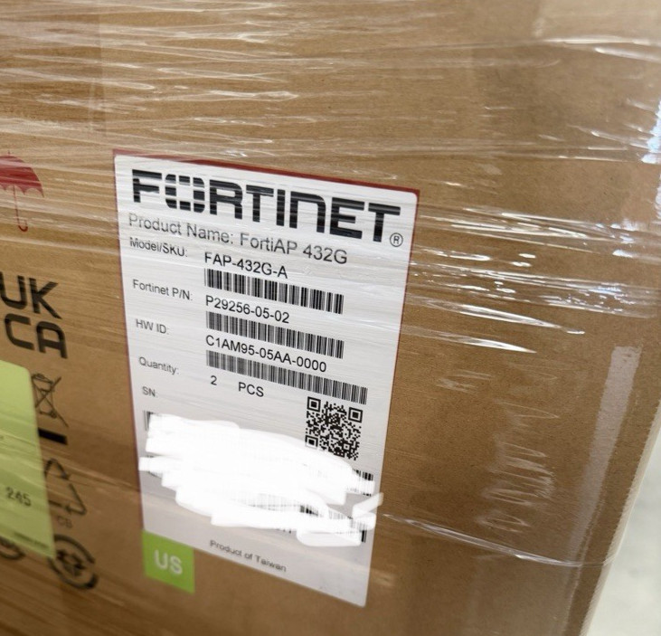 FAP-432G-A Fortinet FortiAP 432G Tri Band Wi-Fi 6E  Indoor/Outdoor  ACCESS POINT