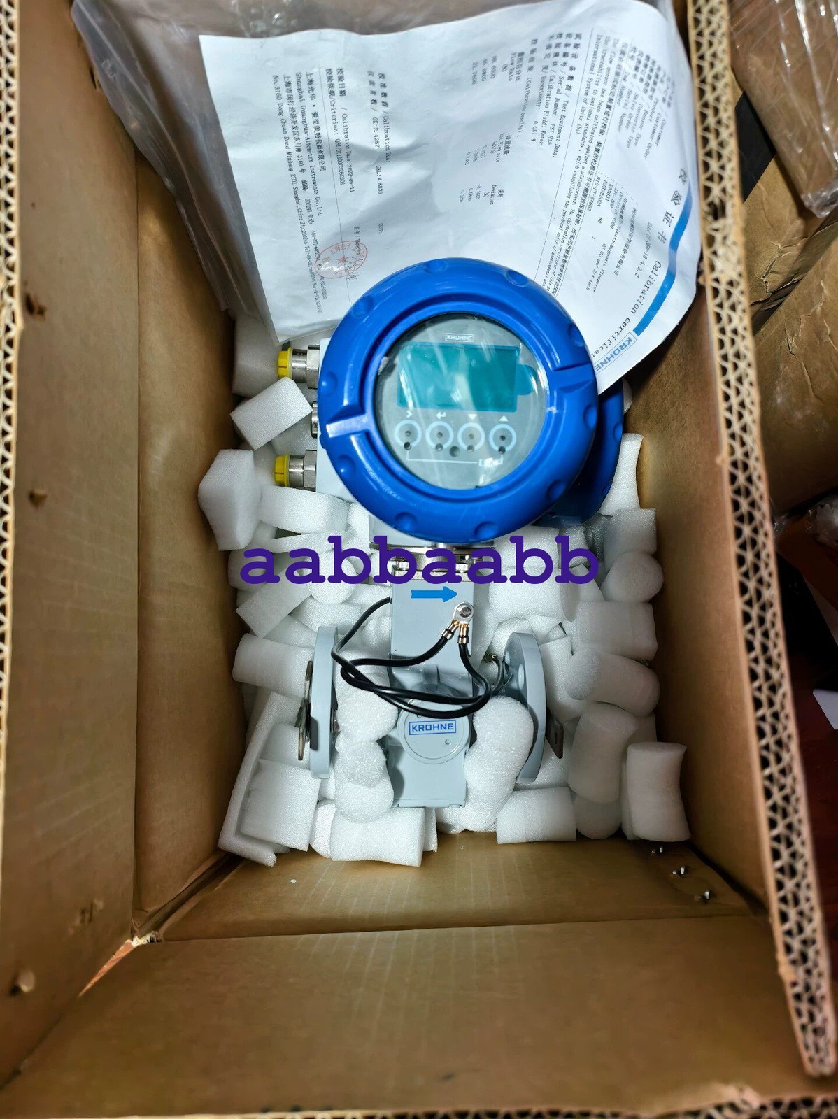 1PCS NEW KROHNE OPTIFLUX4300C Electromagnetic Flow Meter By DHL or FedEX