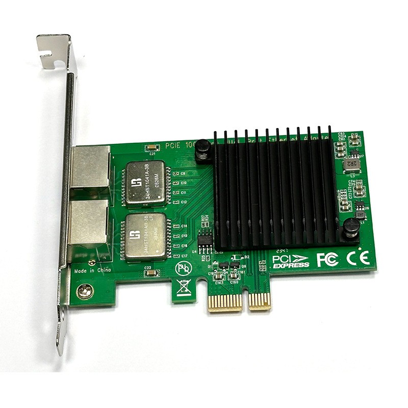 INTEL 82580 Dual Port Gigabit PCI 45bit Network Server Adapter LAN card
